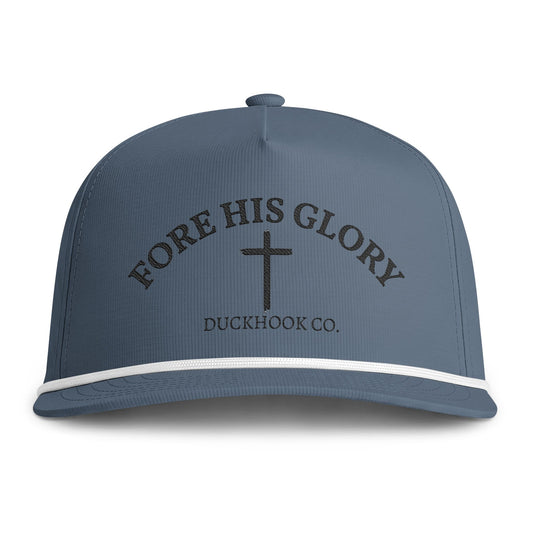 Fore His Glory Rope Cap