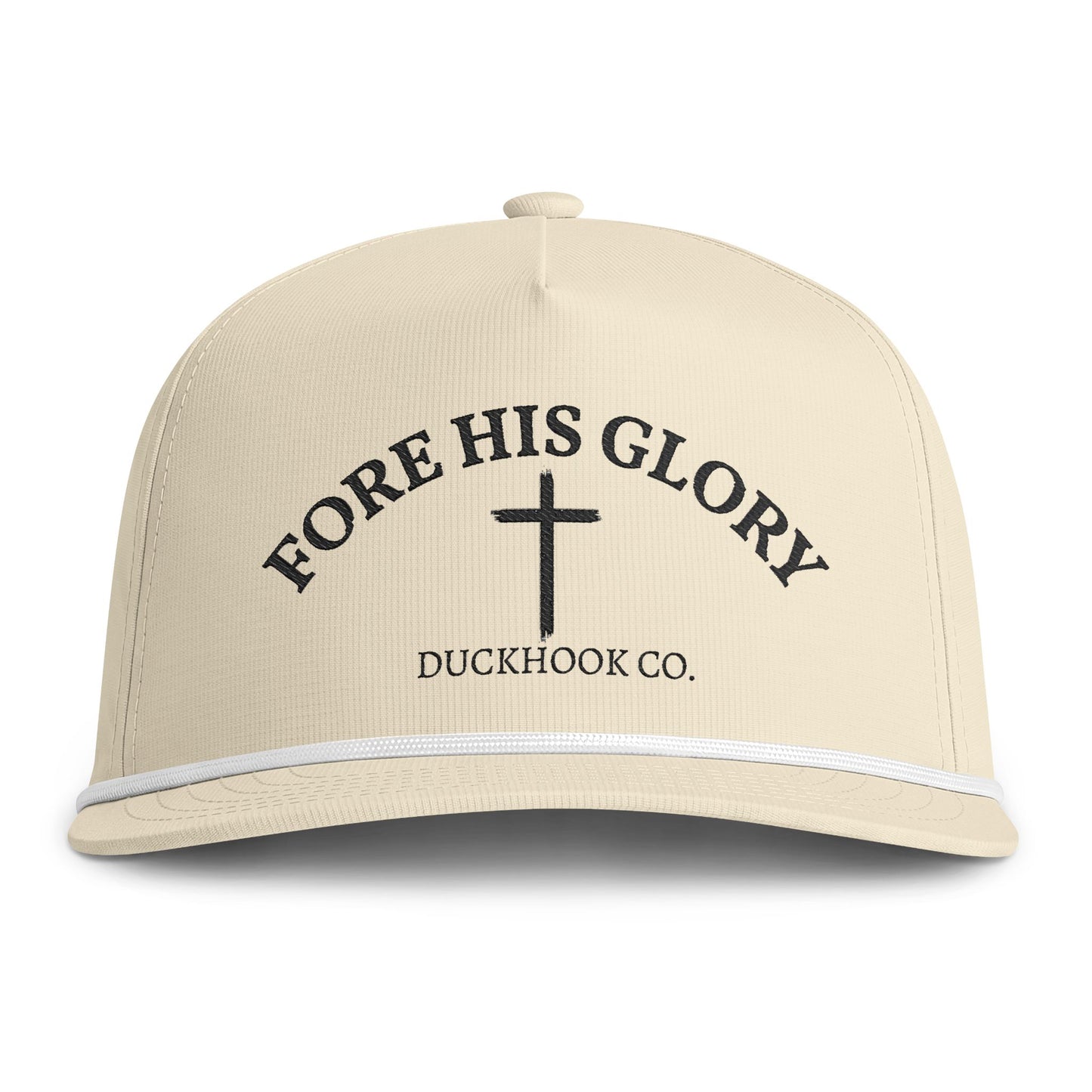 Fore His Glory Rope Cap