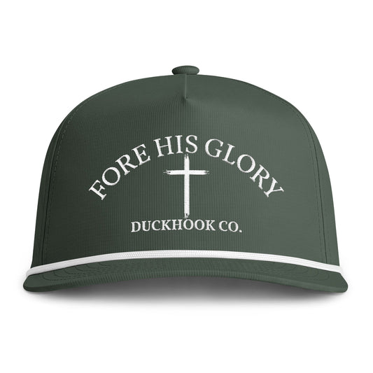 Fore His Glory Rope Cap Warm