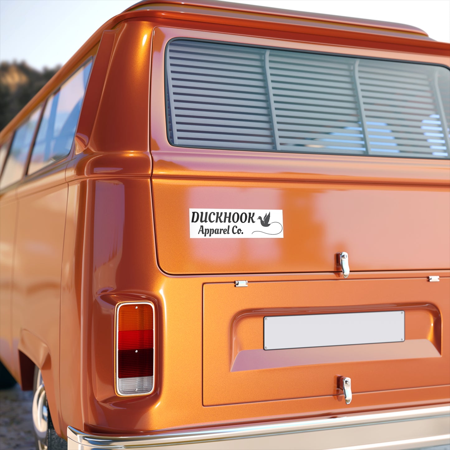 Duckhook Bumper Sticker/ Golf Cart Sticker  image 1